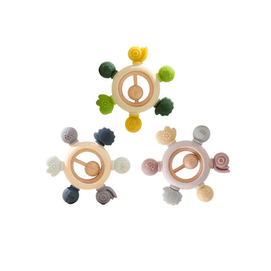 Montessori Rattle-Teether 2-in-1