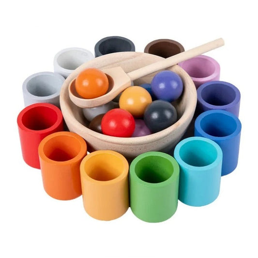 Montessori Sorting Cups