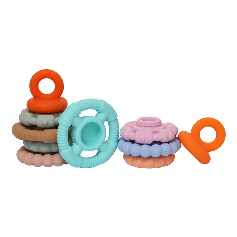 Rainbow Stack Teether