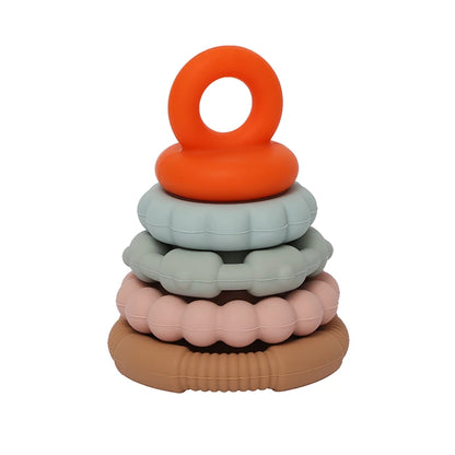 Rainbow Stack Teether