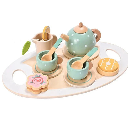 Wooden Play Tea Set