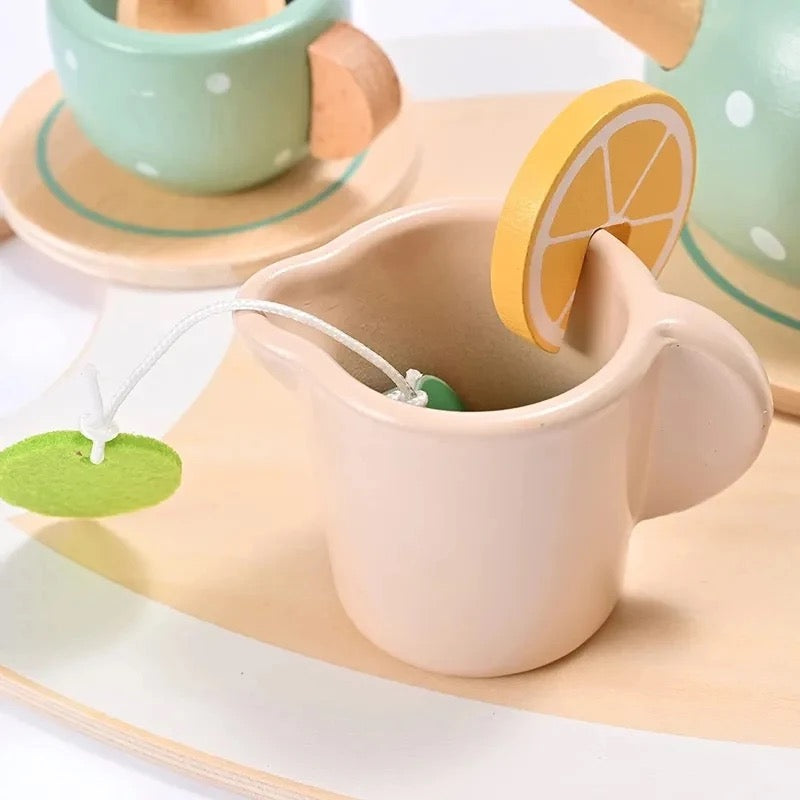 Wooden Play Tea Set