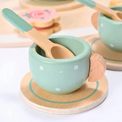 Wooden Play Tea Set