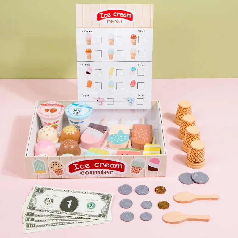 Ice Cream Counter Playset