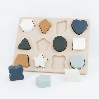 Teething Shapes Sorting Tray