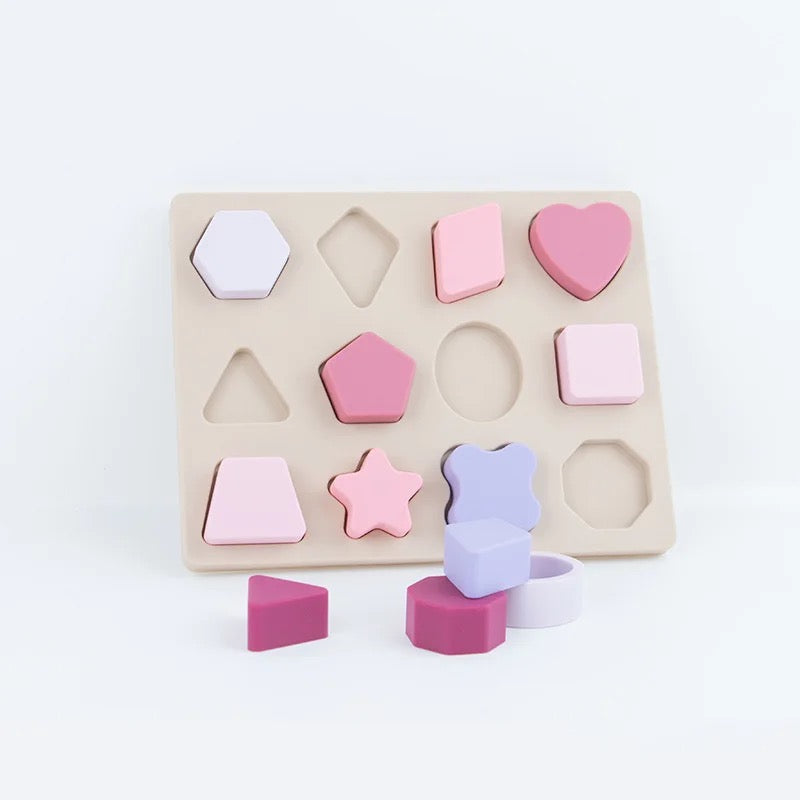 Teething Shapes Sorting Tray