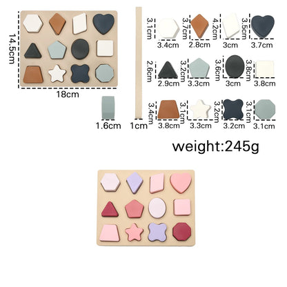 Teething Shapes Sorting Tray