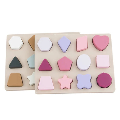 Teething Shapes Sorting Tray