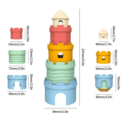 Silicone Castle Stack