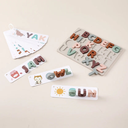 Silicone Alphabet Board and Cards