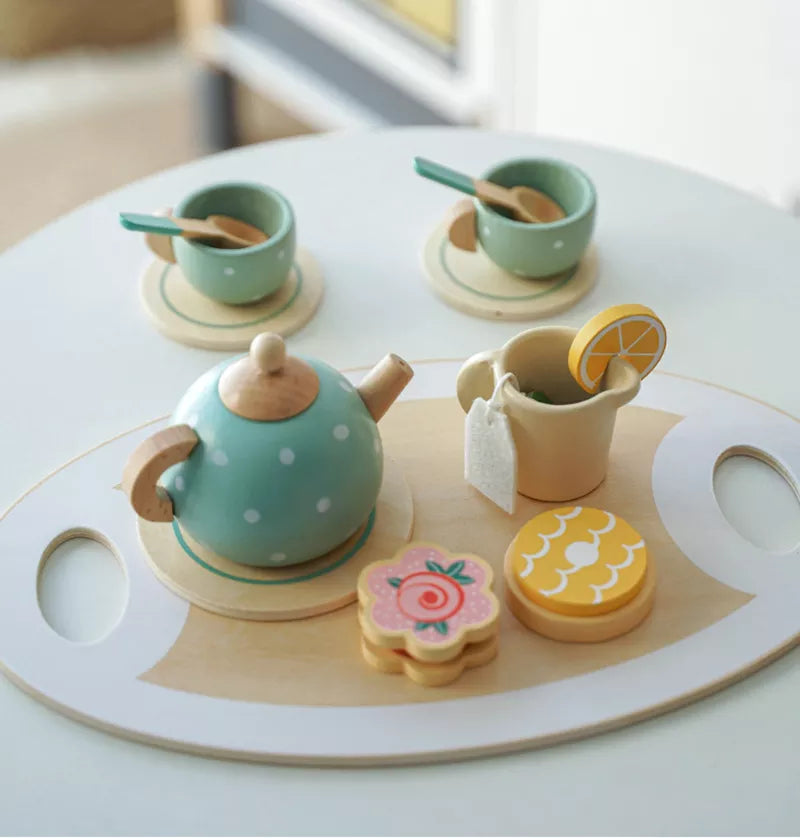 Wooden Play Tea Set