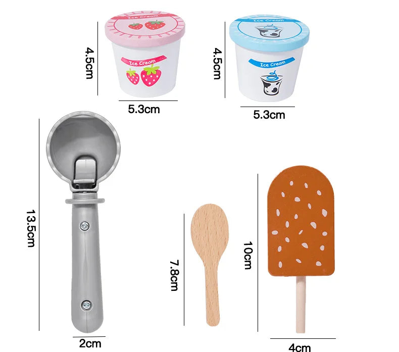 Ice Cream Counter Playset