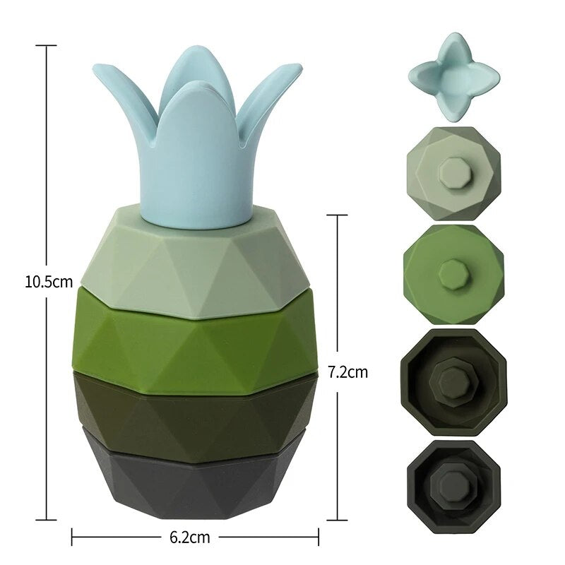 Silicone Building Pineapple