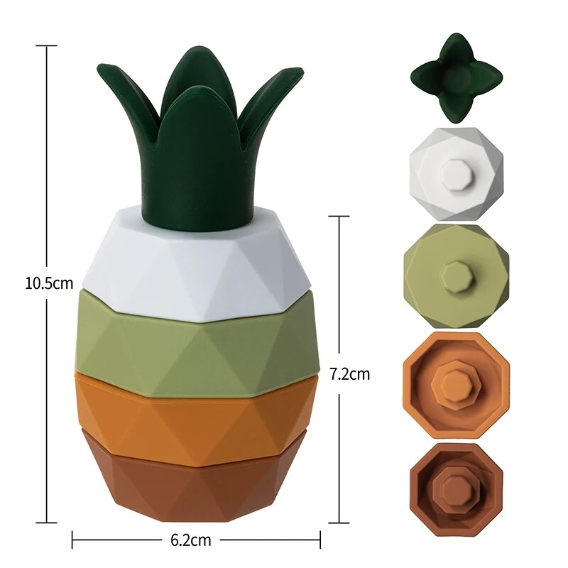 Silicone Building Pineapple