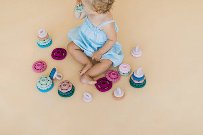 Rainbow Stack Teether