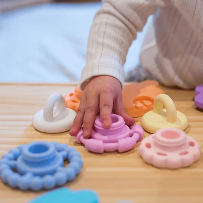 Rainbow Stack Teether