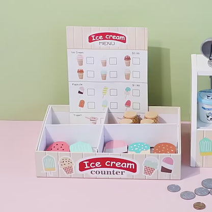 Ice Cream Counter Playset